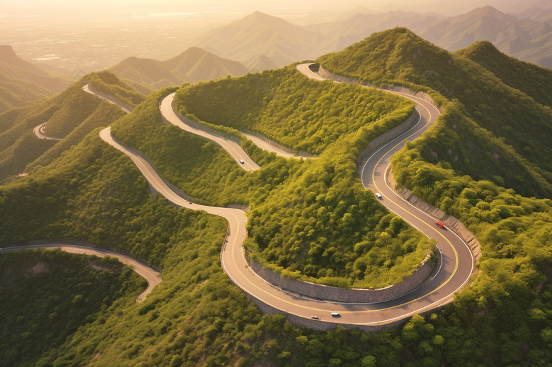 自然风光户外森林盘山公路,高清,摄影图,摄影图片,图片大全,摄影图免费下载